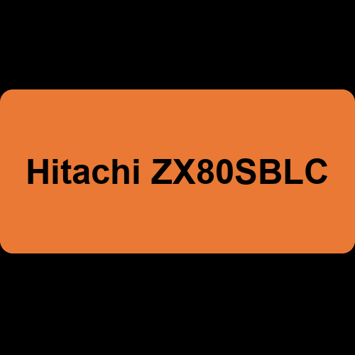 Hitachi ZX80SBLC